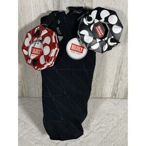 Origami Wine Totes Set Of 3 Red White Black Built New York Gift Set Brand New